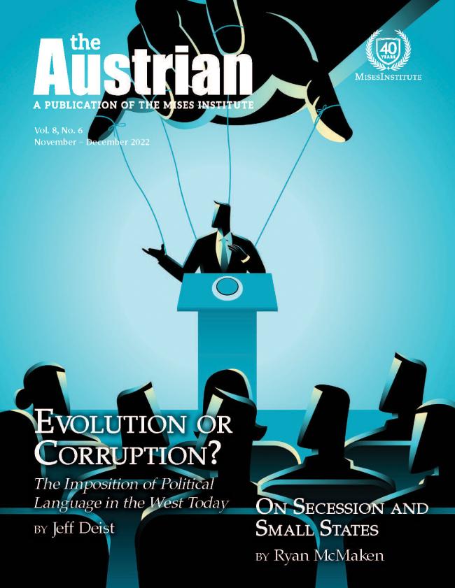 The Austrian Nov Dec 2022 cover